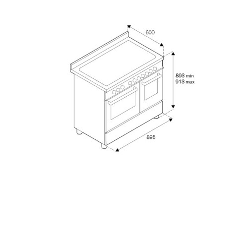 Варочный центр BERTAZZONI PRO95I2EXT