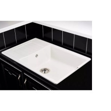 Кухонная мойка KUPPERSBERG ROYS 1B1D WHITE ALABASTER