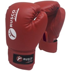 Перчатки боксерские Rusco sport 10oz красные