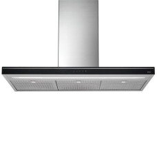 Вытяжка FALMEC LUCE 90 Vetro Nero (800) ECP пристенная,чёрная,сенсор.панель