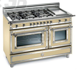 Комбинированная плита BERTAZZONI h36 6 mfe cr n/rame