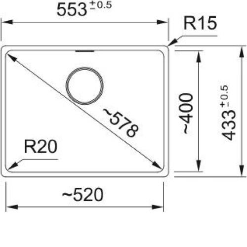 Кухонная мойка FRANKE MRG 210-110-52 белый (135.0665.789)