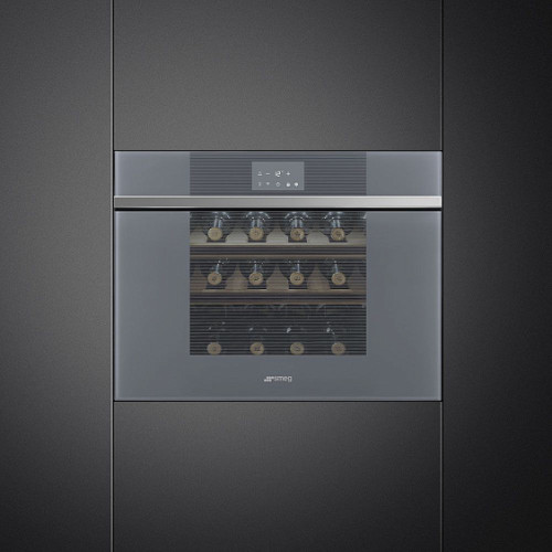 Встраиваемый винный шкаф SMEG CVI118RWS2