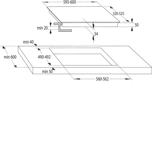 Варочная поверхность GORENJE ISC 645 BSC