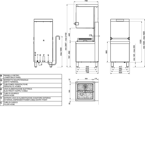 Посудомоечная машина SMEG HTY520DS