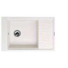 Кухонная мойка KUPPERSBERG MILA 1B1D WHITE ALABASTER