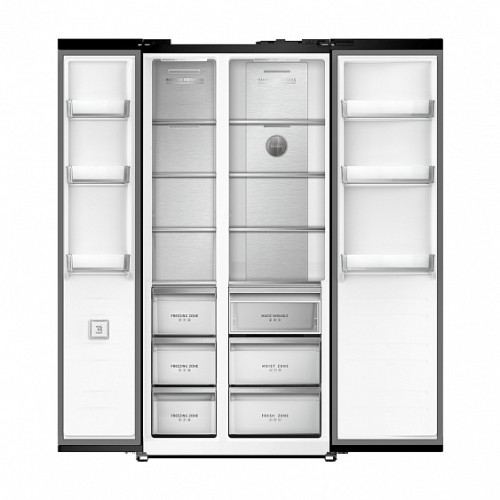 Холодильник TESLER RSD-537BI графит