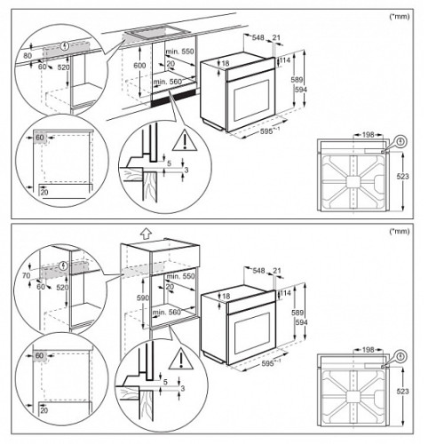 Духовой шкаф ELECTROLUX EOB 6220 AOR