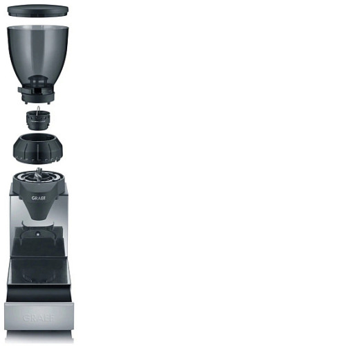 Кофемолка GRAEF CM 850 silber/schwarz