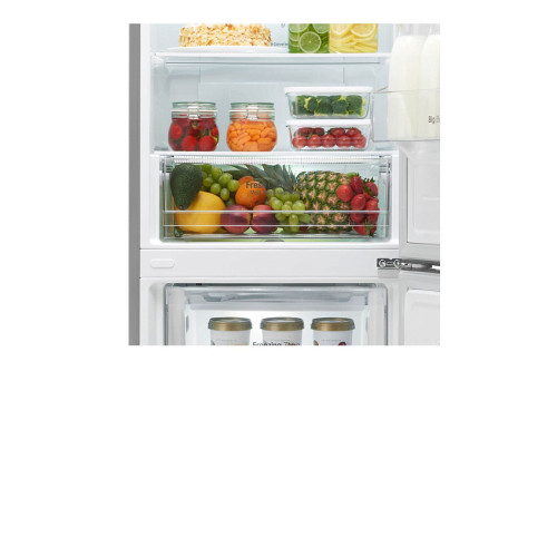 Холодильник LG GB-P20DSCFS серебристый