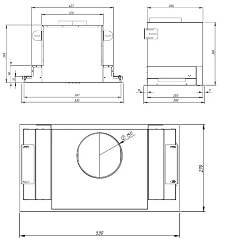 Вытяжка AKPO WK-10 Neva glass 60 нержавейка/белый