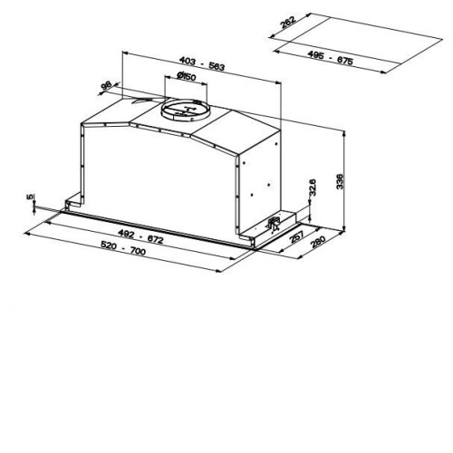 Вытяжка FABER BI-AIR KL A52