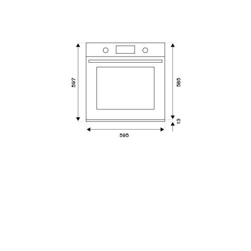 Духовой шкаф BERTAZZONI F6011PROVPTX