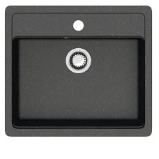 Кухонная мойка ZETT lab 9/Q4 черный T009Q004