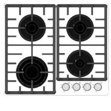 Варочная поверхность RODMANS BHG 6412 DS WH Варочная поверхность RODMANS BHG 6412 DS WH