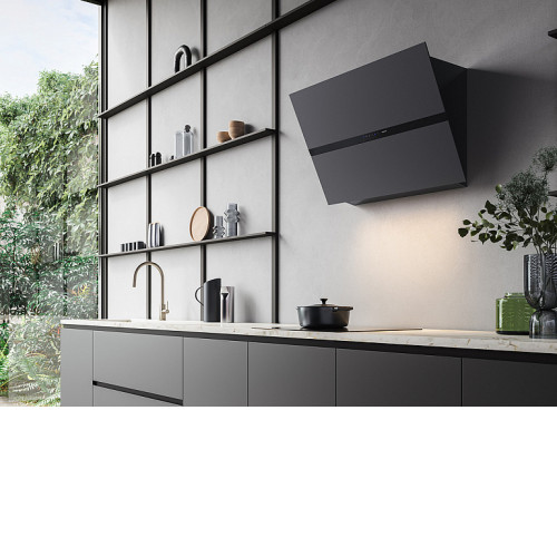Вытяжка FALMEC FUSION 85 GLASS BLACK (CFPN85.E7P2#ZZZQ490F)