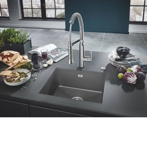 Кухонная мойка GROHE K700 серый гранит 31654AT0