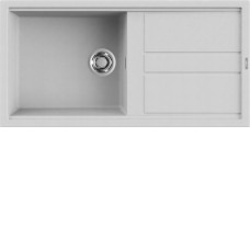 Кухонная мойка ELLECI Best 480 Aluminium M79 Кухонная мойка ELLECI Best 480 Aluminium M79