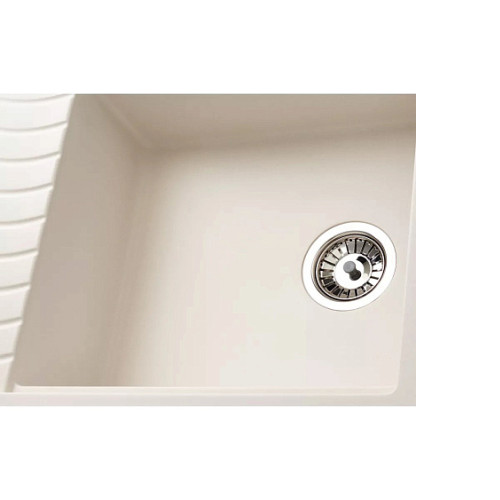 Кухонная мойка KUPPERSBERG MILA 1B1D WHITE ALABASTER