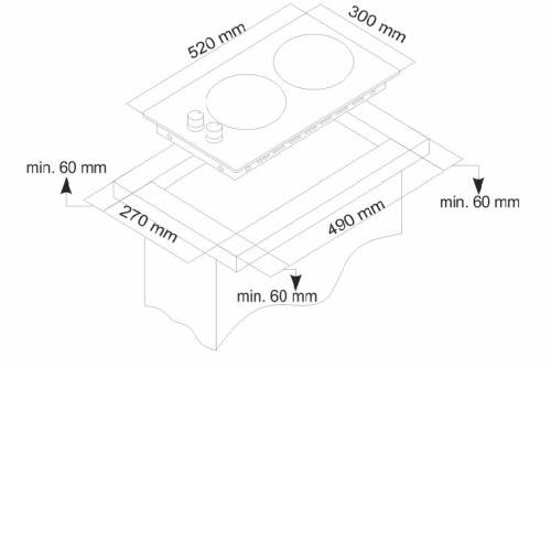 Варочная поверхность SIMFER H30D12L020