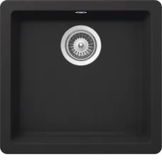 Кухонная мойка SCHOCK Quadro 50U Cristalite оникс