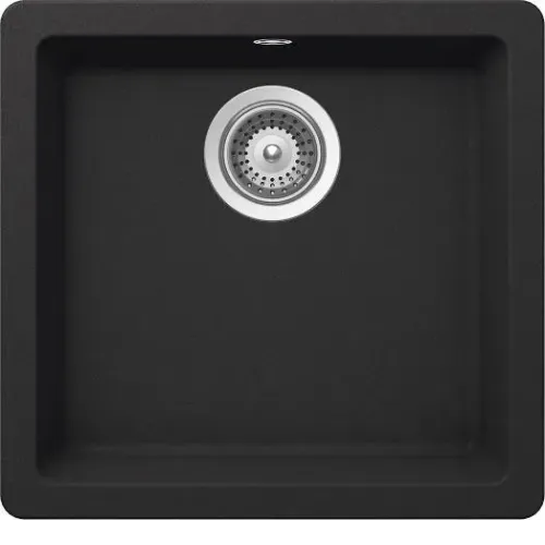 Кухонная мойка SCHOCK Quadro 50U Cristalite оникс
