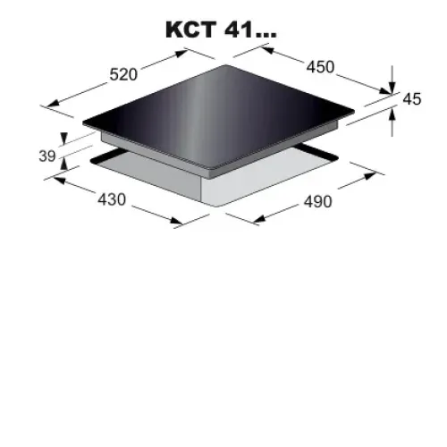 Варочная поверхность KAISER KCT 4145 F