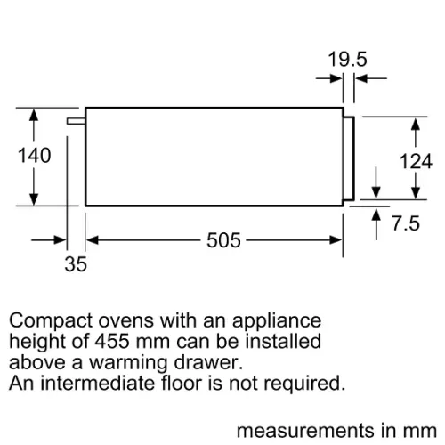 Подогреватель посуды BOSCH BIC510NB0