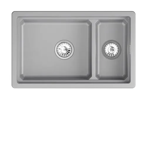 Кухонная мойка GRANULA KS-7304iU алюминиум