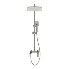 Душевая стойка GROSSMAN 500.K35.10.120 брашированный никель Душевая стойка GROSSMAN 500.K35.10.120 брашированный никель