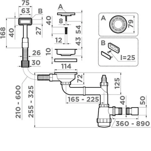 Арматура OMOIKIRI WK-1-GB (4956875)