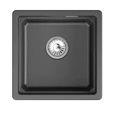 Кухонная мойка GRANULA KS-4501iU шварц
