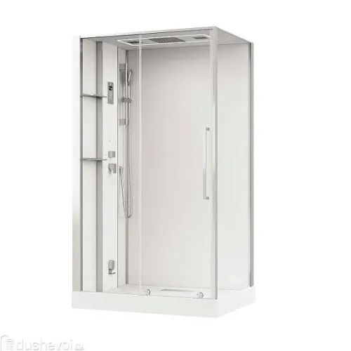 Душевая кабина ACQUAZZONE Viktoria 120SL CHROME с паром