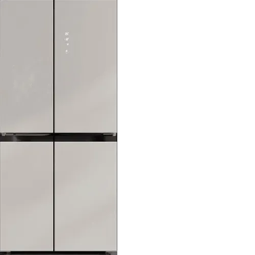 Холодильник LEX LCD450 white satin Cross Door