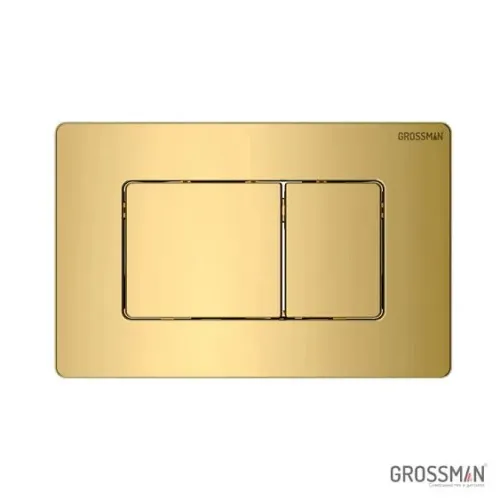 Комплект GROSSMAN инсталляция 900.K31.01.000 + клавиша смыва 700.K31.04.30M.30M золото глянцевый + унитаз GR-4455BMS