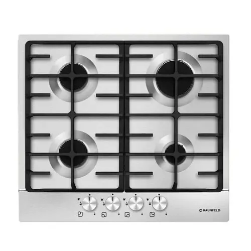 Газовая поверхность MAUNFELD mghs.64.77s_inox (нержавейка)