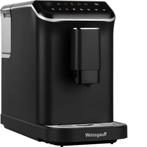 Кофемашина WEISSGAUFF WCM-325 Black Automatic Touch Cappuccino