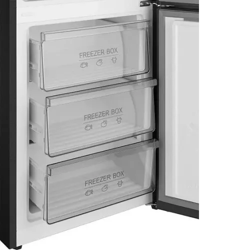 Холодильник WEISSGAUFF WRK 2000 Total NoFrost Inverter Black