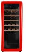 Винный шкаф TESLER CWC-248 RUBY RED LD Винный шкаф TESLER CWC-248 RUBY RED LD