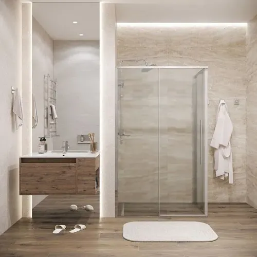 Душевое ограждение GROSSMAN 100.K33.01.120.10.02-200.K33.01.100.10.02 хром