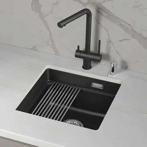 Кухонная мойка GRANULA KS-4501iU шварц