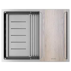 Кухонная мойка PAULMARK NEXT-MULTI SINK PM785845-BS