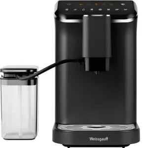 Кофемашина WEISSGAUFF WCM-325 Black Automatic Touch Cappuccino