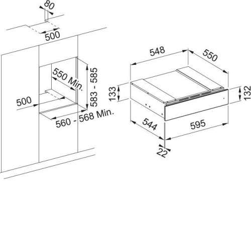 Подогреватель посуды FRANKE FMY 14 DRW BK (131.0640.710)