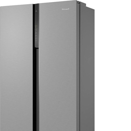 Холодильник WEISSGAUFF WSBS 500 Inverter NoFrost Inox Glass