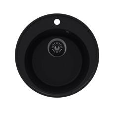 Кухонная мойка MAUNFELD Medusa 485 MFQS-485B черный Кухонная мойка MAUNFELD Medusa 485 MFQS-485B черный
