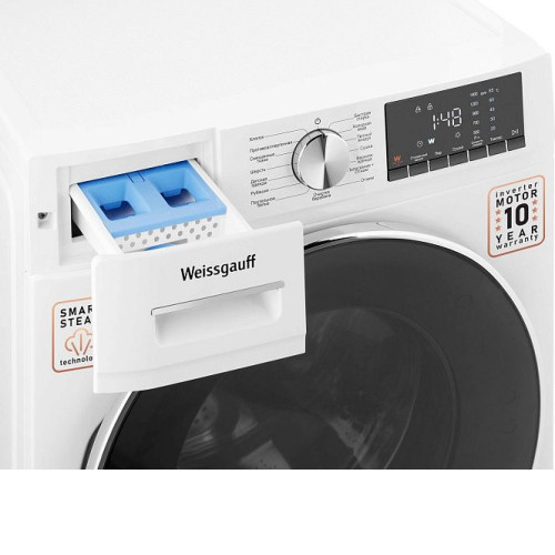 Стиральная машина WEISSGAUFF WMD 58411 Smart Inverter Steam