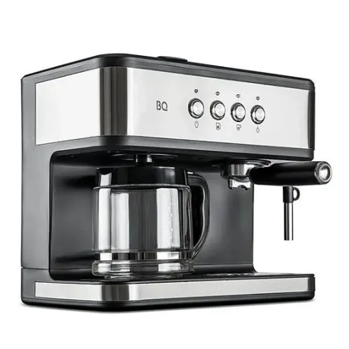 Кофеварка BQ CM1005 стальной-черный