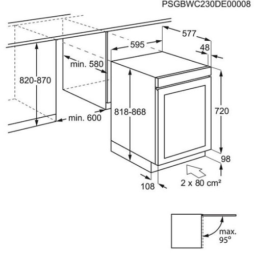 Винный шкаф AEG AWUD040B8B