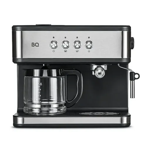 Кофеварка BQ CM1005 стальной-черный